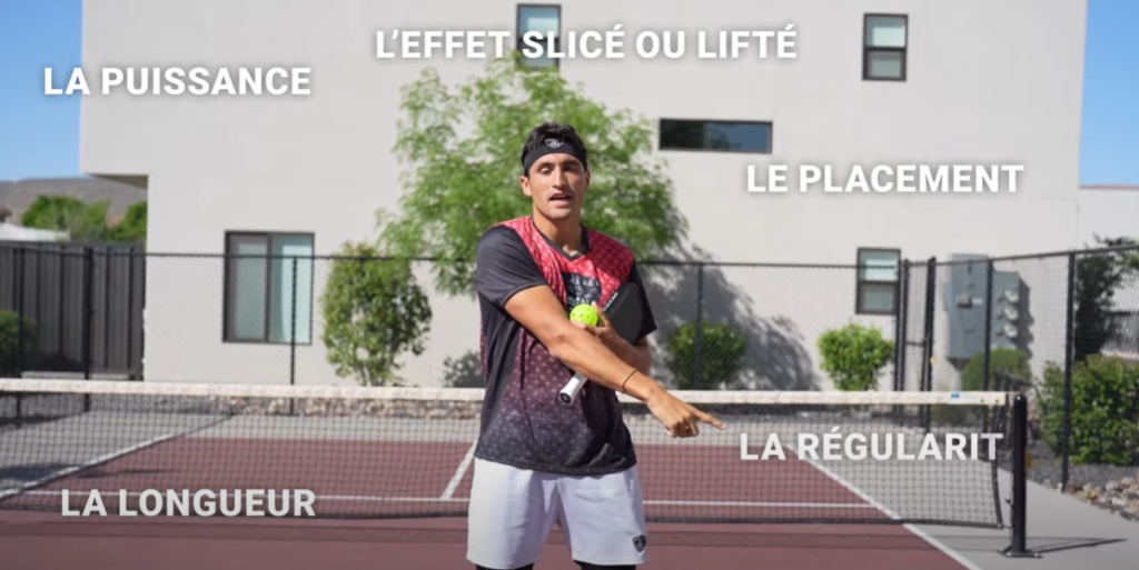 Conseil service pickleball